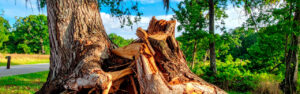 Trees show warning signs before they fail in North Georgia. Learn what leaf loss, bark damage, dead wood, and root conditions reveal about structural risk in Cherokee County.