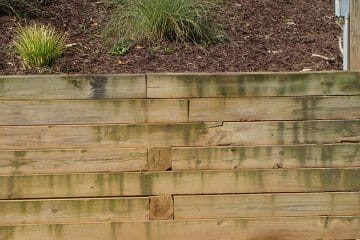 Residential Retaining Wall Installation